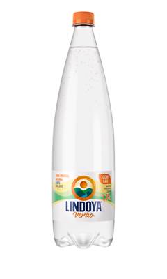 AGUA LINDOYA COM GAS PET 1,25 L C/6