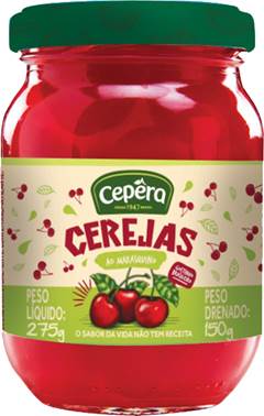 CEREJA EM CALDA CEPERA 150G