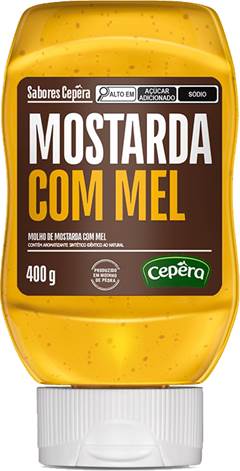 MOSTARDA COM MEL CEPERA 400G