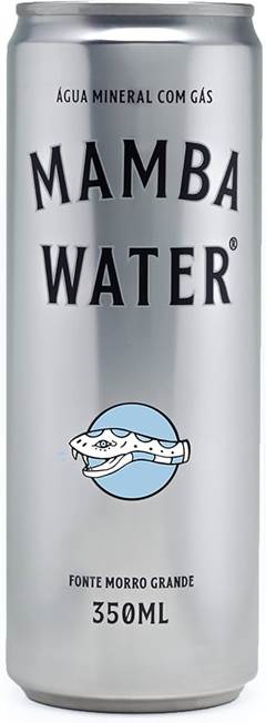 AGUA MINERAL MAMBA C/ GÁS 350ML C/ 24