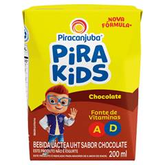 BEB LÁCT PIRAKIDS CHOCOLATE 200 ML C/27